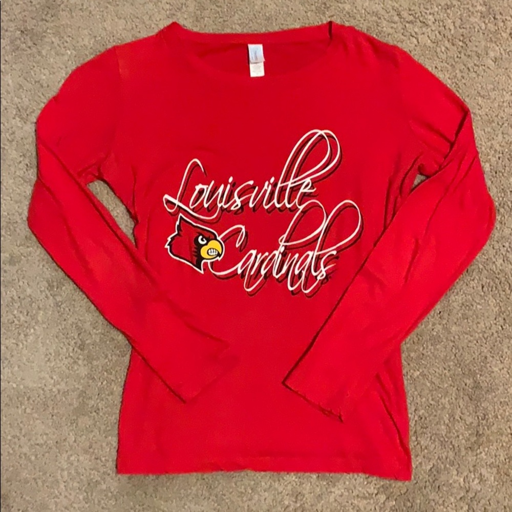 Louisville Cardinals Womens Long Sleeve Shirt